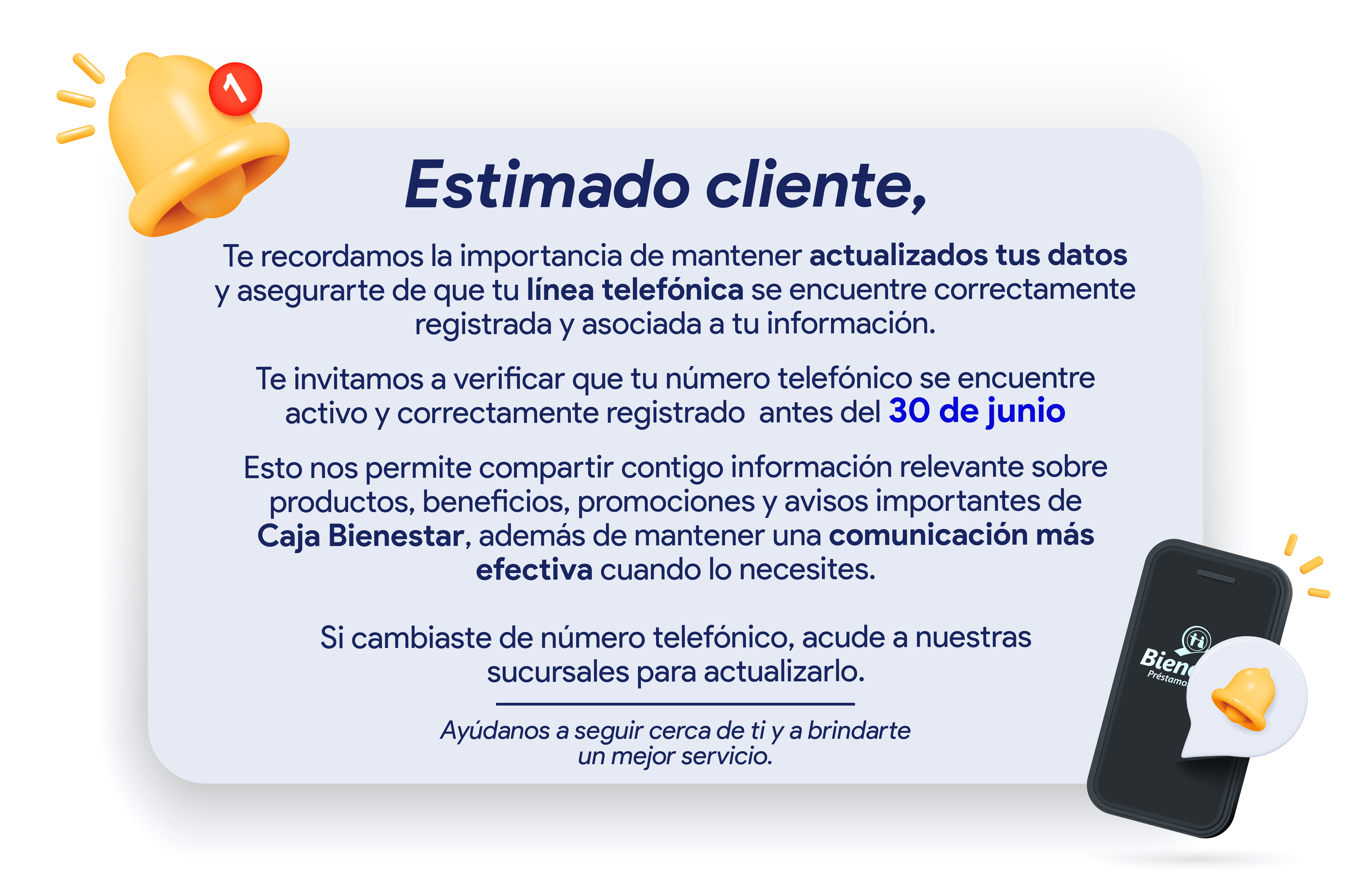 Vinculación telefono